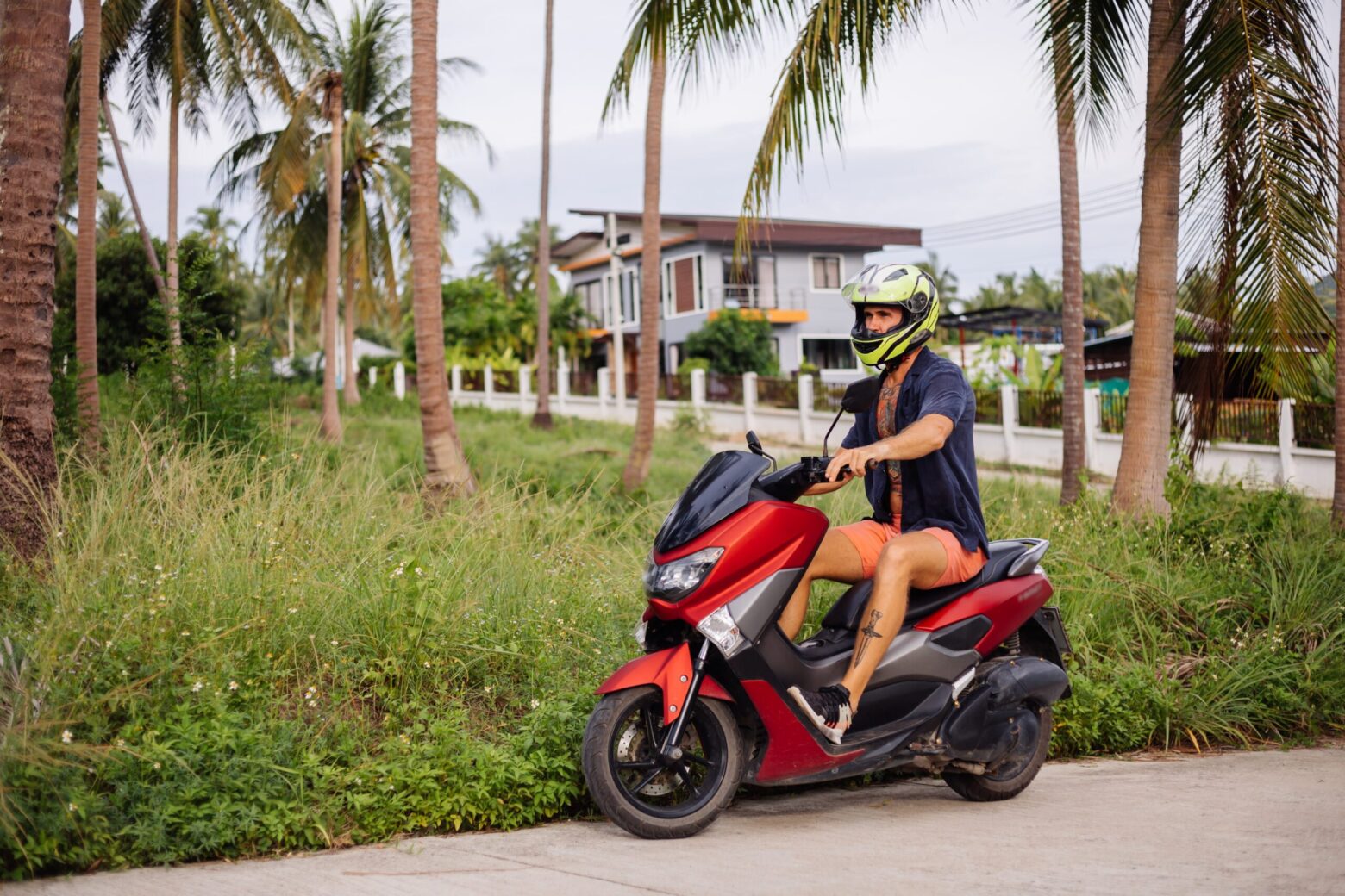 Scooter In Hawaii